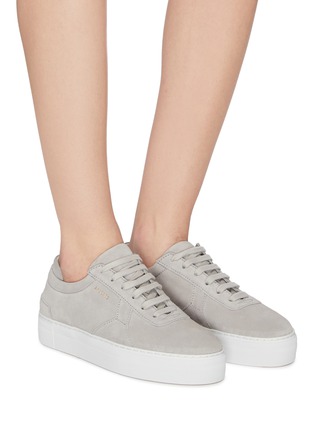 axel arigato platform sneaker grey 