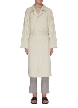 Main View - Click To Enlarge - AURALEE - 'Super Light' belted trench coat