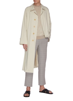 Figure View - Click To Enlarge - AURALEE - 'Super Light' belted trench coat