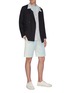 Figure View - Click To Enlarge - AURALEE - Chest pocket zip shirt jacket