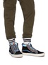 Figure View - Click To Enlarge - VANS - 'SK8-Hi MTE LX' colourblock suede high top sneakers