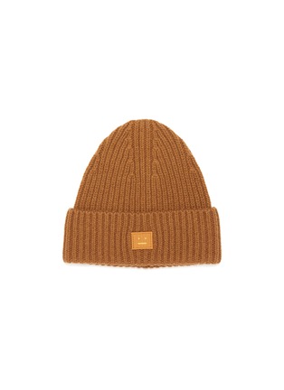 Main View - Click To Enlarge - ACNE STUDIOS - Rib knit wool kids beanie