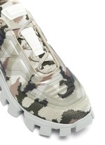 prada cloudbust thunder camo