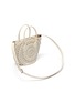 Figure View - Click To Enlarge - ALAÏA - 'Latifa' mini leather tote bag