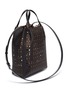Figure View - Click To Enlarge - ALAÏA - 'Marguerite' small leather tote bag