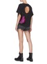 Figure View - Click To Enlarge - T BY ALEXANDER WANG - Open back short sleeve top