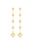 Main View - Click To Enlarge - ROBERTO COIN - 'Palazzo Ducale' diamond 18k yellow gold earrings