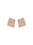 Main View - Click To Enlarge - ROBERTO COIN - 'Roman Barocco' diamond 18k rose gold earrings