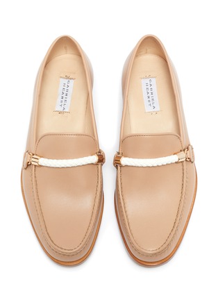 Detail View - Click To Enlarge - GABRIELA HEARST - 'Renault' rope detail leather loafers