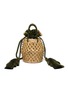Main View - Click To Enlarge - LE NINÈ - 'Carol' tassel strap embellished basket bag