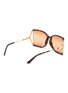 Figure View - Click To Enlarge - GUCCI - Large square Y-shape temple acetate frame sunglasses