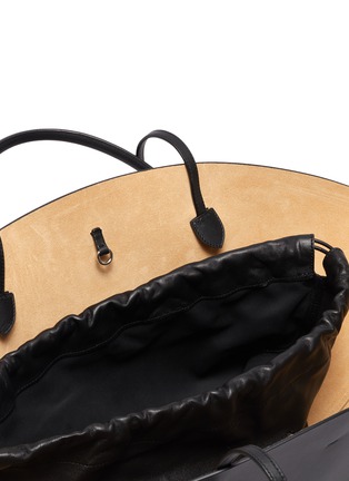 Detail View - Click To Enlarge - JIL SANDER - 'Sombrero' medium leather shoulder bag