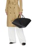 Front View - Click To Enlarge - JIL SANDER - 'Sombrero' medium leather shoulder bag