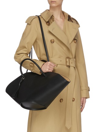 Figure View - Click To Enlarge - JIL SANDER - 'Sombrero' medium leather shoulder bag