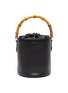 Main View - Click To Enlarge - JIL SANDER - Bamboo handle small leather bucket bag