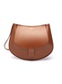 Main View - Click To Enlarge - JIL SANDER - 'Crescent' small leather shoulder bag