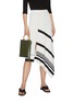 Figure View - Click To Enlarge - JIL SANDER - 'Tootie Bamboo' small leather clutch