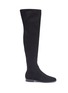 Main View - Click To Enlarge - PEDDER RED - 'Irma' flat thigh high boots