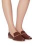 Figure View - Click To Enlarge - MALONE SOULIERS - 'Jane' nappa leather loafers
