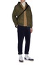 Figure View - Click To Enlarge - NANAMICA - Ripstop hooded jacket