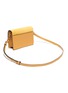 Detail View - Click To Enlarge - JW ANDERSON - 'Logo' plate crossbody bag