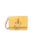 Main View - Click To Enlarge - JW ANDERSON - 'Logo' plate crossbody bag
