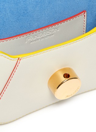 Detail View - Click To Enlarge - JW ANDERSON - 'Nano Keyts' leather crossbody bag