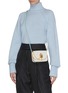 Figure View - Click To Enlarge - JW ANDERSON - 'Nano Keyts' leather crossbody bag