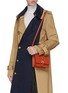 Figure View - Click To Enlarge - JW ANDERSON - 'Anchor' logo plate leather crossbody bag