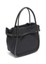 Detail View - Click To Enlarge - PROENZA SCHOULER - 'Inside Out' leather panel canvas tote bag