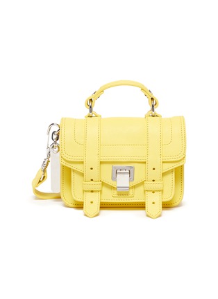 Main View - Click To Enlarge - PROENZA SCHOULER - 'PS1 Micro' leather crossbody bag