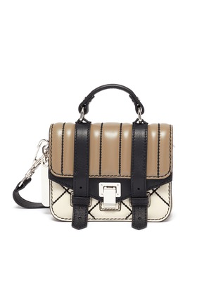 Main View - Click To Enlarge - PROENZA SCHOULER - 'PS1 Micro' quilting leather crossbody bag