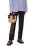 Figure View - Click To Enlarge - SACAI - 'Hybrid Marche Micro' braided bag