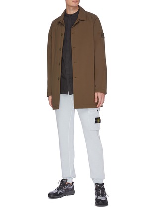 Figure View - Click To Enlarge - STONE ISLAND - 'Ghost' padded jacket