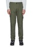 Main View - Click To Enlarge - STONE ISLAND - Logo patch cargo chino pants