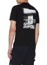 Back View - Click To Enlarge - STONE ISLAND - 'Drone Two' logo graphic print T-shirt