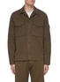 Main View - Click To Enlarge - STONE ISLAND - 'Ghost piece' logo patch cotton twill jacket