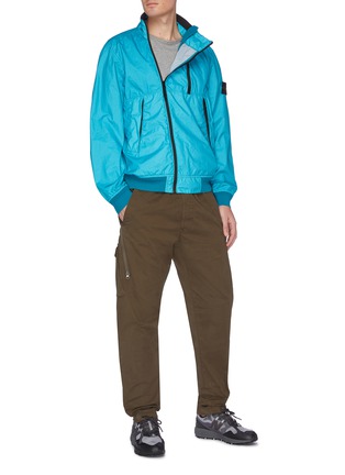 Figure View - Click To Enlarge - STONE ISLAND - 'Ghost' relaxed cargo pants