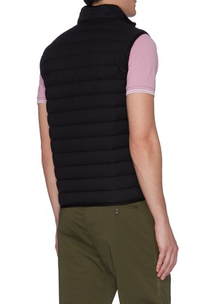 Back View - Click To Enlarge - STONE ISLAND - Loom Woven Down Vest