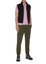 Figure View - Click To Enlarge - STONE ISLAND - Loom Woven Down Vest
