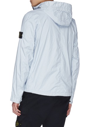 Back View - Click To Enlarge - STONE ISLAND - 'Membrana 3L TC' hooded jacket