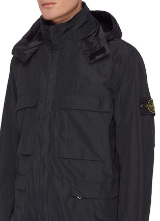 Detail View - Click To Enlarge - STONE ISLAND - 'Micro Reps' pocket field jacket