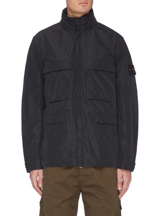 Main View - Click To Enlarge - STONE ISLAND - 'Micro Reps' pocket field jacket