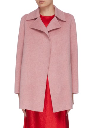 Main View - Click To Enlarge - THEORY - Buttonless overlay coat