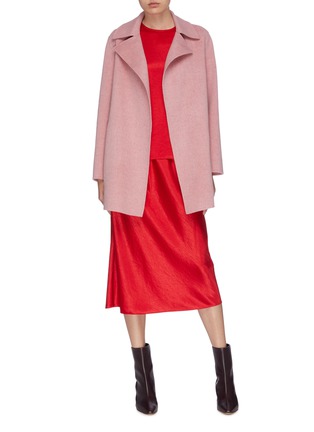 Figure View - Click To Enlarge - THEORY - Buttonless overlay coat