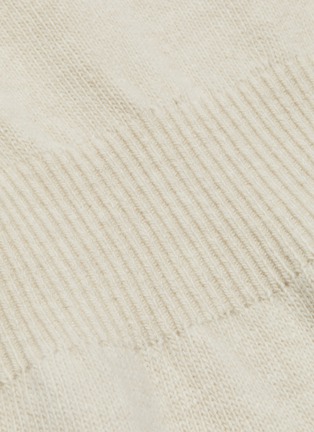 Detail View - Click To Enlarge - THEORY - Cashmere wool blend rib knit dress