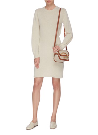 Figure View - Click To Enlarge - THEORY - Cashmere wool blend rib knit dress