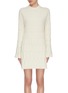 Main View - Click To Enlarge - THEORY - Flare sleeve cashmere wool cable knit dress