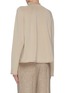 Back View - Click To Enlarge - THEORY - Flared sleeve roll neck rib knit top