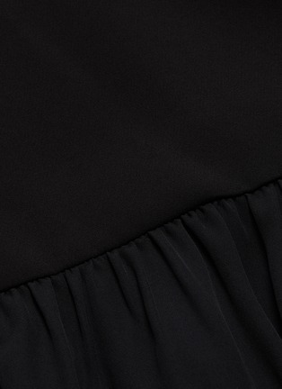 Detail View - Click To Enlarge - THEORY - Panelled blouson sleeveless dress